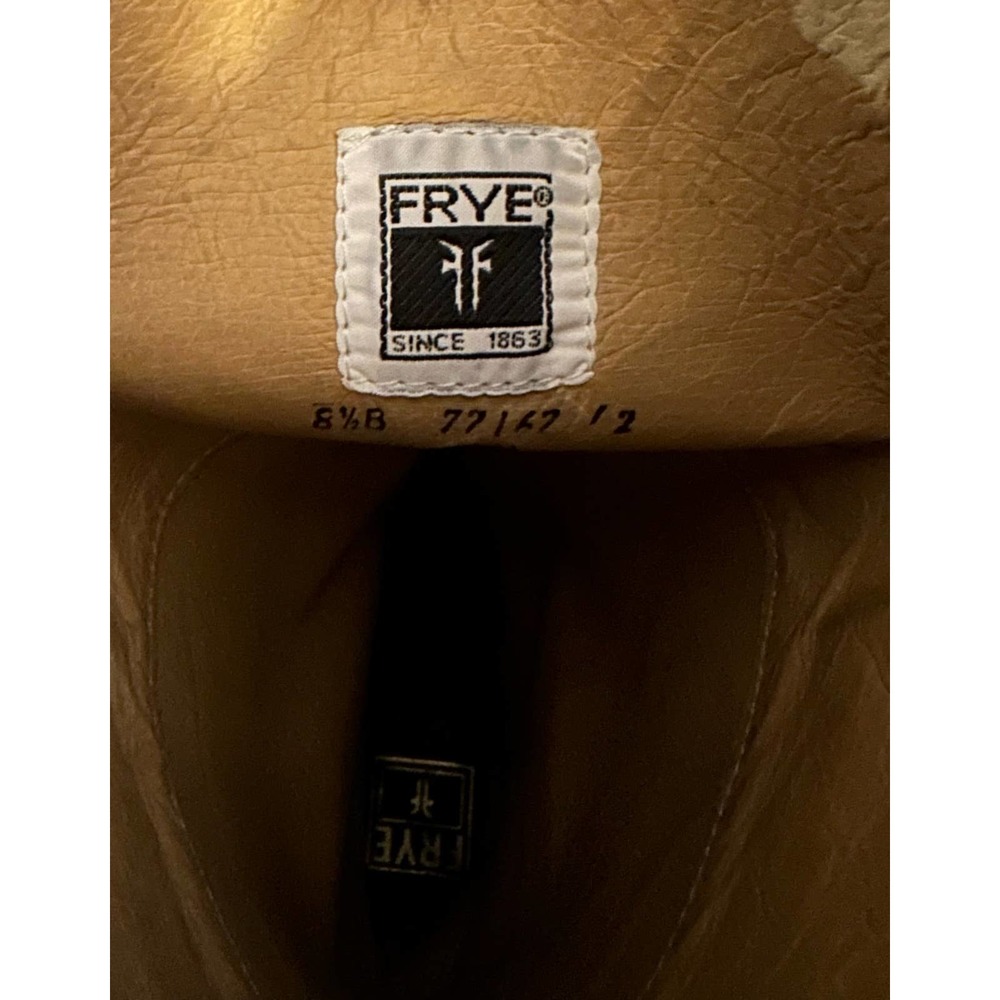 Frye Tall Leather Riding Boots in Brown - Picture 10 of 16